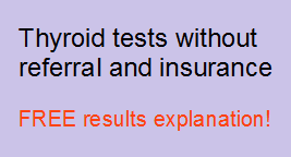Thyroid tests